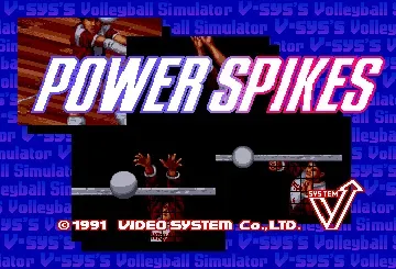 Power Spikes (Korea)-MAME 2003